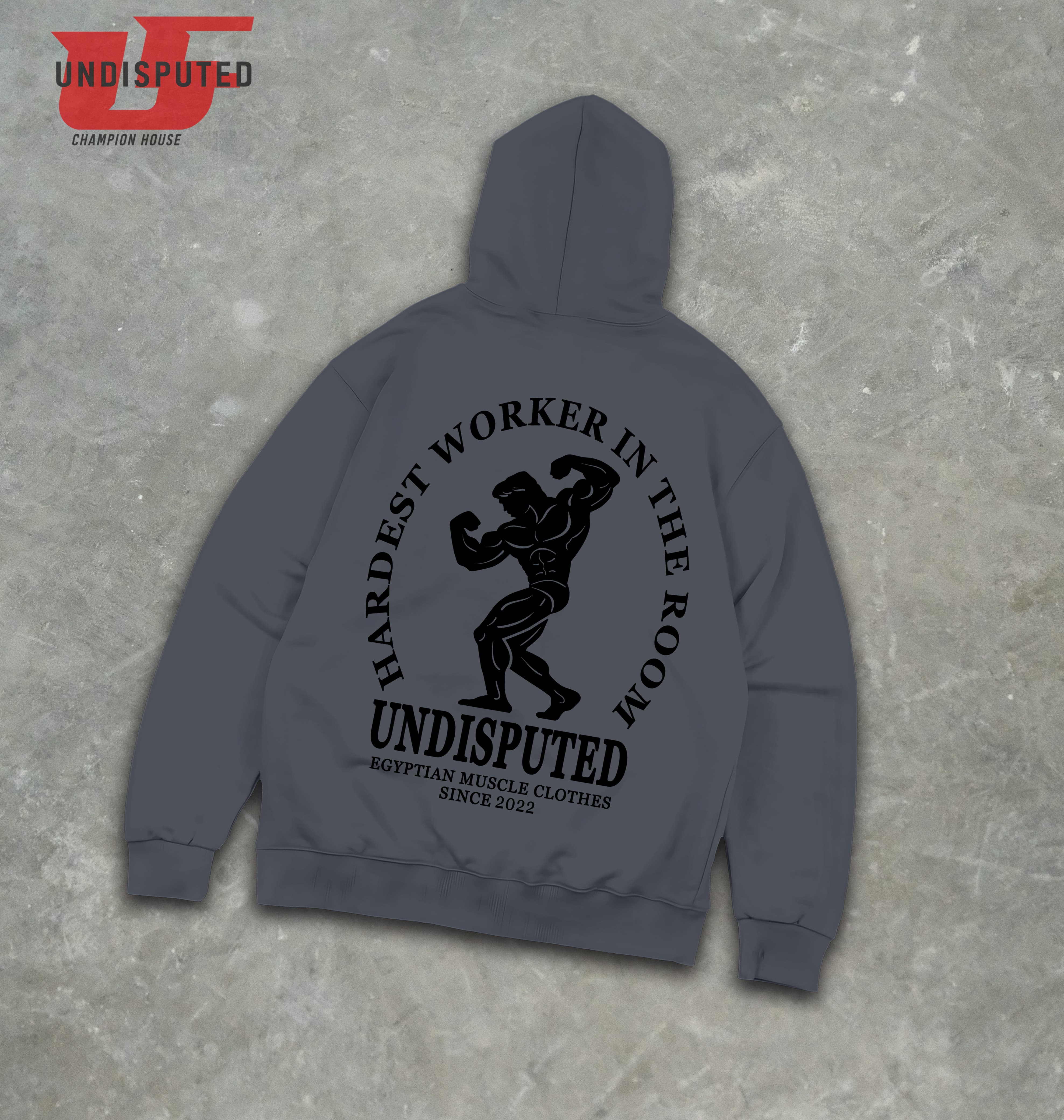 Product thumbnail 1 of Hardest Worker In The Room-Dark Gray